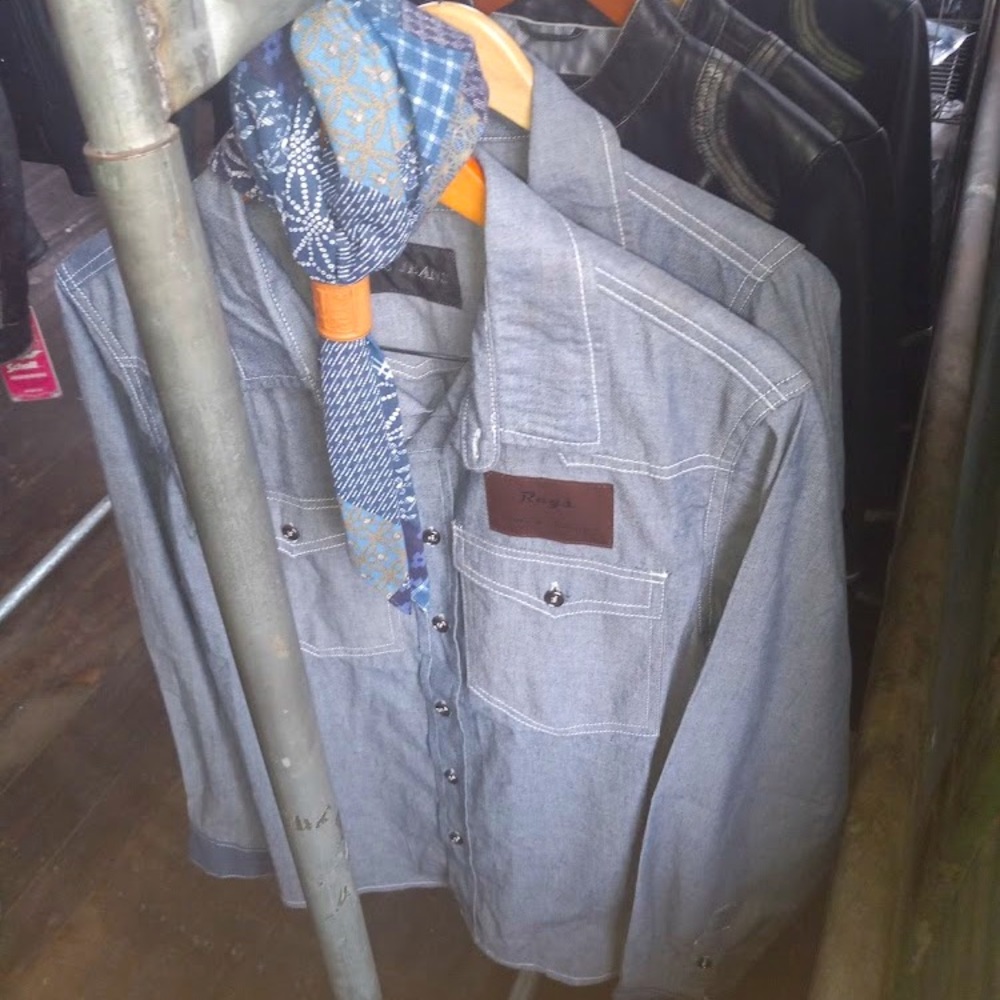 Ragsjeans inc denim shirt from selvage denim